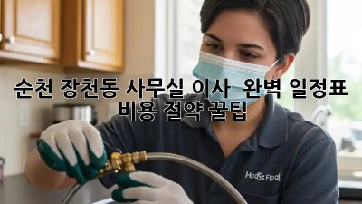 순천 장천동 사무실 이사 🗓️ 완벽 일정표 & 비용 절약 꿀팁 🍯